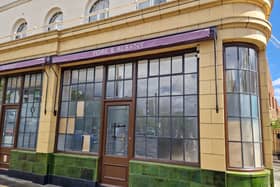 Squatters boarded up the windows of the York & Albany in Camden