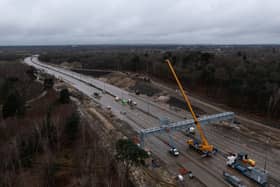 A section of the M25 will close from May 10 to 13