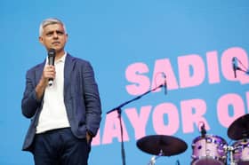 Mayor of London Sadiq Khan.