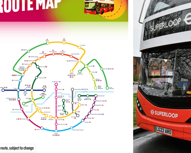 Sadiq Khan has unveiled a Superloop 2 bus proposal. 