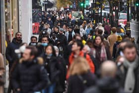 Oxford Street was closed after a pedestrian was hit by a bus