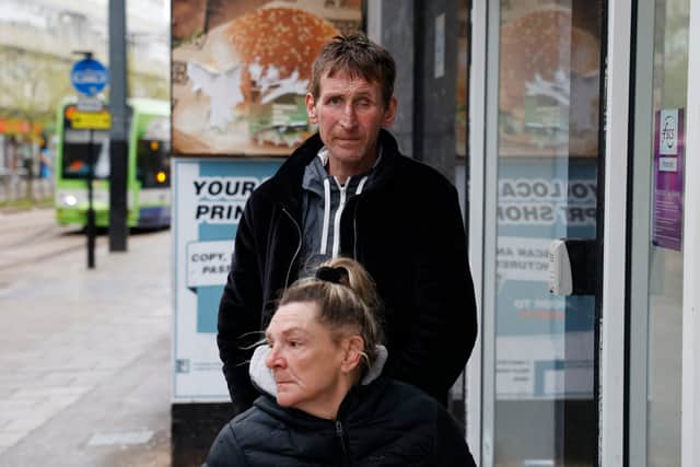 Shane Dyson and Annemarie McDonagh have been street homeless in Croydon for the last two years