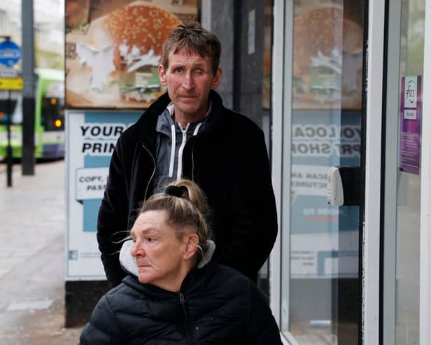 Shane Dyson and Annemarie McDonagh have been street homeless in Croydon for the last two years