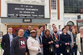 A memorial event was held in Brixton to mark 25 years since the nail bombings.