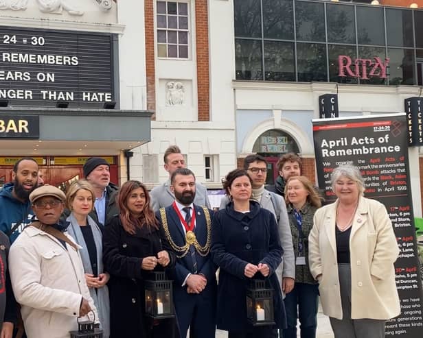 A memorial event was held in Brixton to mark 25 years since the nail bombings.