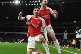 Arsenal stormed to victory against Chelsea.