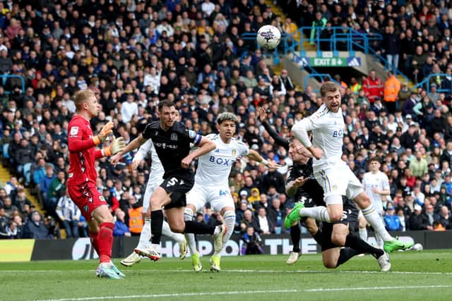 Leeds believed Bamford should have been awarded a penalty for a foul in he box against Blackburn Rovers