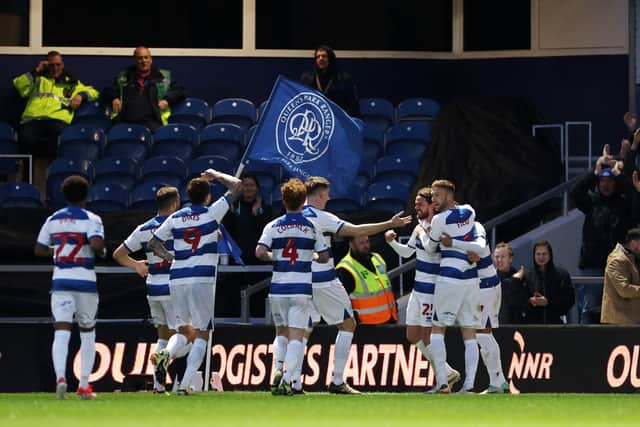 QPR thrashed promotion-chasing Leeds United at Loftus Road.