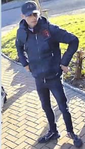 Police investigating Facebook Marketplace frauds in London want to identify this man.
