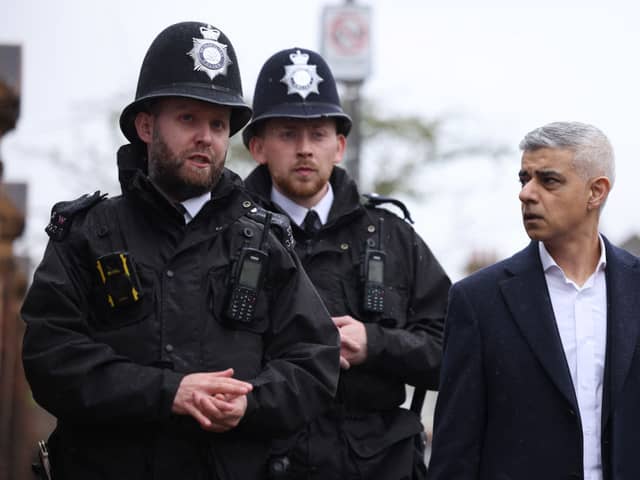 Sadiq Khan has pledged an additional £7.8m in funding to tackle gang violence if re-elected
