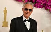 Italian tenor Andrea Bocelli at the 2024 Oscars. (Photo by FREDERIC J. BROWN/AFP via Getty Images)