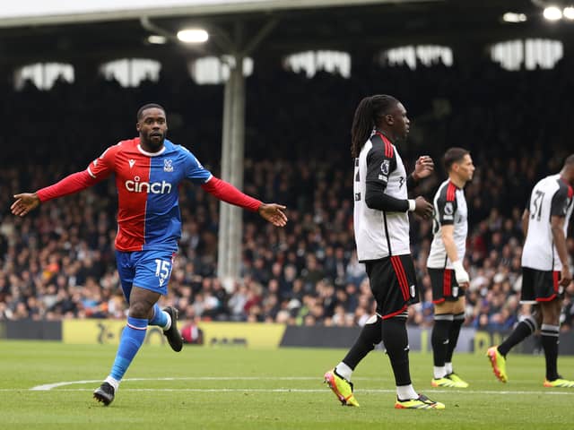 Jeffrey Schlupp fired home a late Crystal Palace equaliser.