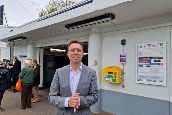 Liberal Democrat candidate Rob Blackie