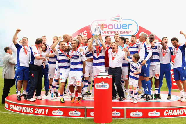 QPR were promoted to the Premier League in 2011.