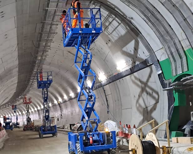 The southbound section of the tunnel will close again this weekend