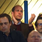 Prince William is a big Aston Villa fan.