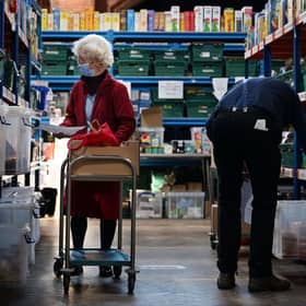 The Trussell Trust recorded record numbers of emergency parcels handed out in London in the past year