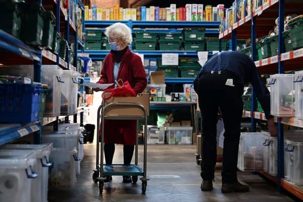 The Trussell Trust recorded record numbers of emergency parcels handed out in London in the past year