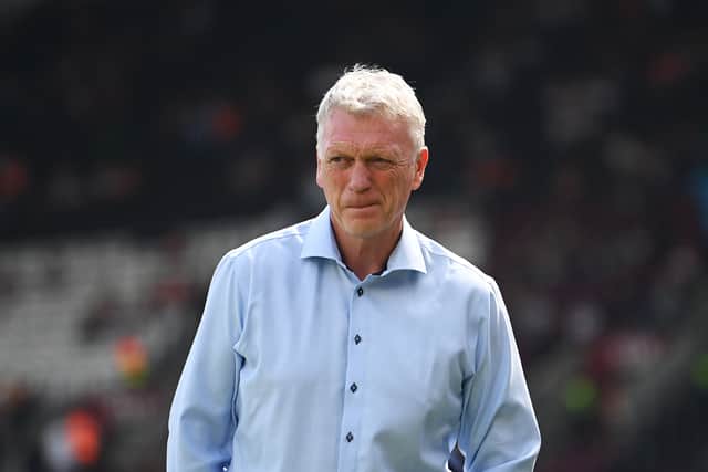 David Moyes will lead West Ham for one last time against Manchester City.