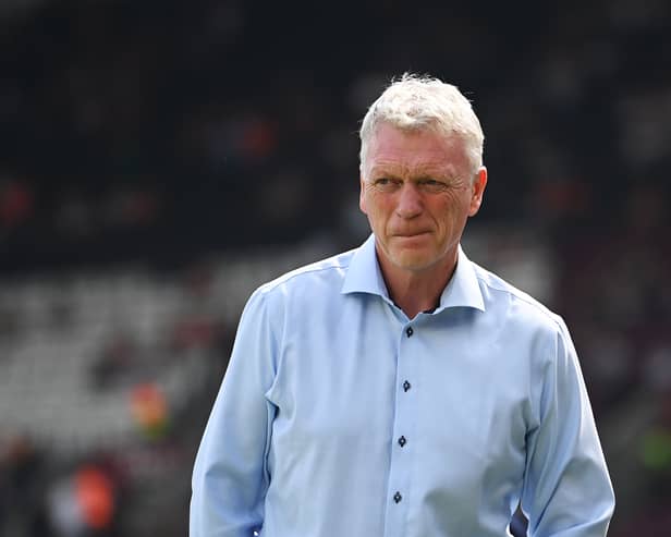 David Moyes will lead West Ham for one last time against Manchester City.