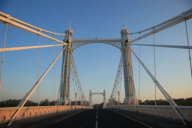 The Albert Bridge will be closed from May 28 until June 1