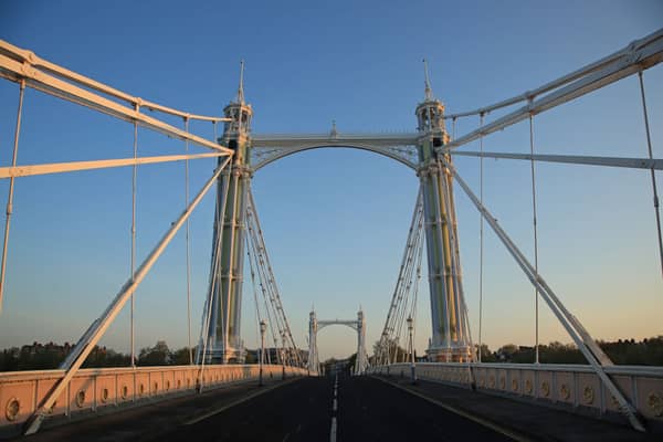 The Albert Bridge will be closed from May 28 until June 1