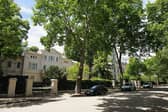 Houses along Kensington Palace Gardens