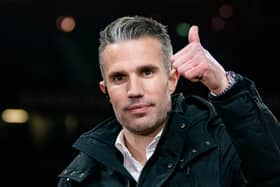 Robin van Persie. (Photo by Ash Donelon/Manchester United via Getty Images)