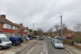 The fire happened at a two-storey house on Colin Park Road