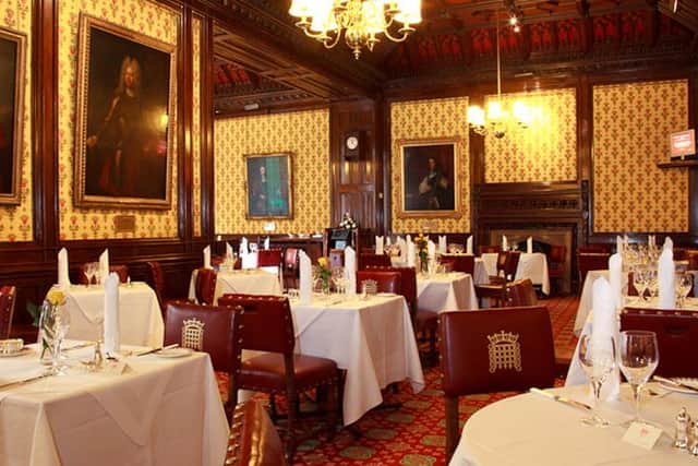 Peers’ Dining Room.at House of Lords