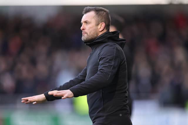 Charlton Athletic manager Nathan Jones.