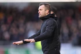 Charlton Athletic manager Nathan Jones.