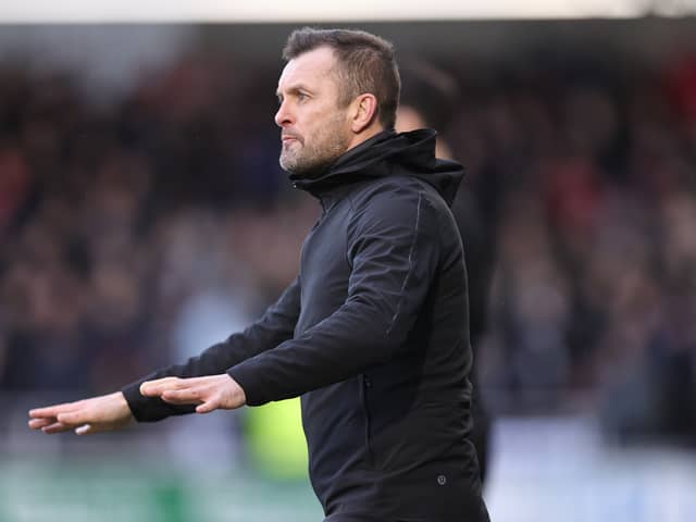 Charlton Athletic manager Nathan Jones.