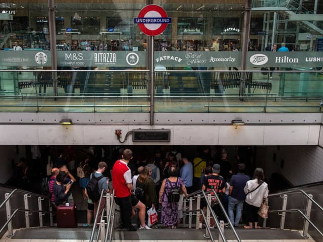 The incident happened at Paddington Underground station