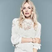 Statement Lace Trim Blouse from Sienna Miller x Marks and Spencer Summer 2024 Collection (M&S)