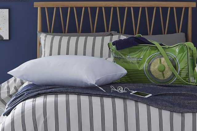 The Sleep n Sound Speaker Pillow