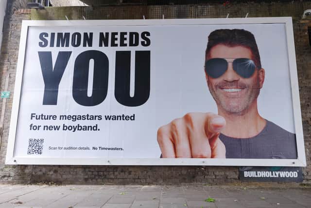 Simon Cowell is on the hunt for the next big boyband and will host auditions across the country including London. (Photo credit: PinPep)