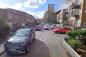 Police were called to reports of a stabbing in Carteret Way, Deptford.