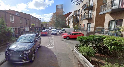 Police were called to reports of a stabbing in Carteret Way, Deptford.