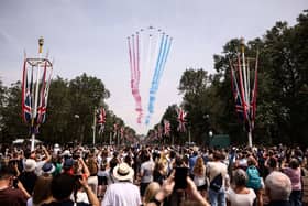 The Red Arrows display team is set to fly over Buckingham Palace for the King’s Birthday on Saturday