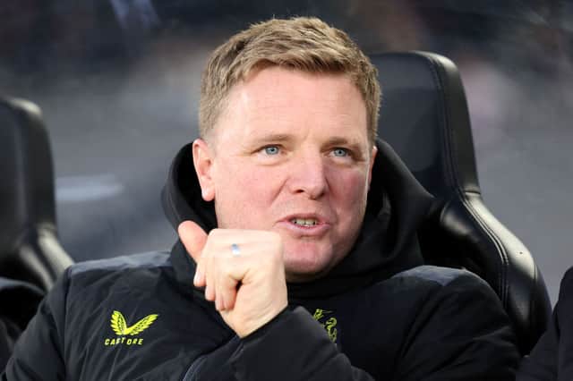 Newcastle United head coach Eddie Howe has worked with the player previously.