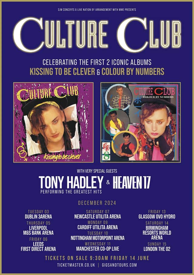 Culture Club UK tour with guests Tony Hadley and Heaven 17