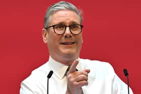 Sir Keir Starmer speaks during the launch of Labour's general election manifesto