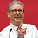 Sir Keir Starmer speaks during the launch of Labour's general election manifesto