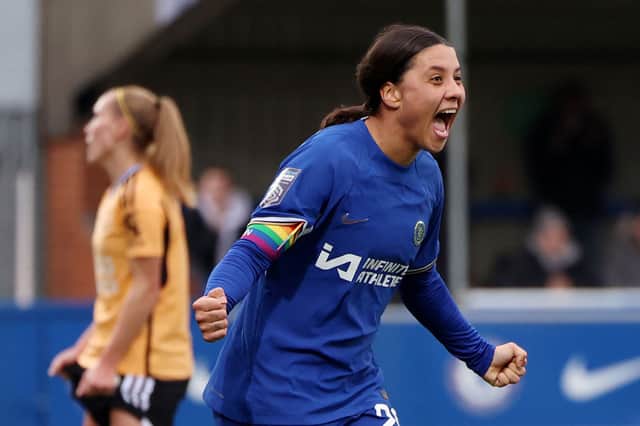 Sam Kerr suffered an ACL injury in January. In one match between Chelsea and Man Utd, seven players were out with an ACL injuries