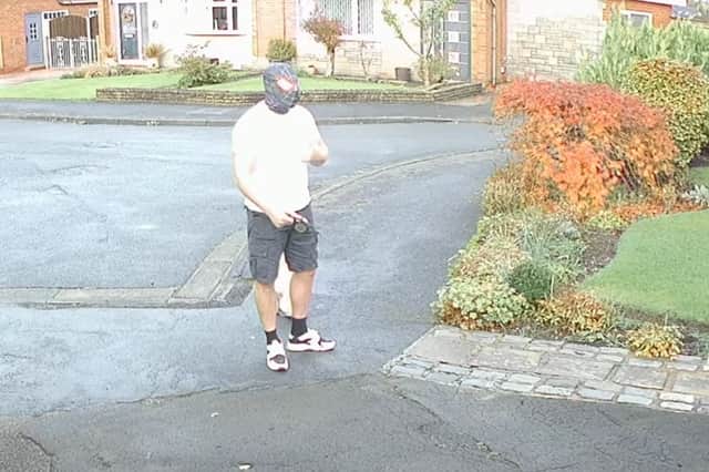 Liam Bain was jailed after a court heard his bizarre behaviour left residents feeling intimidated, depressed and afraid leave their homes. Some even considered moving house to escape him