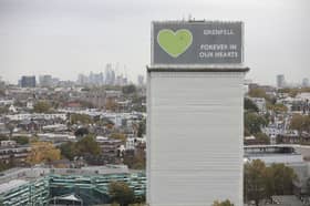Grenfell Tower was covered in cladding called aluminium composite material (ACM).