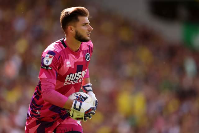 The Millwall goalkeeper has died at the age of 26.