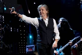 Sir Paul McCartney has announced a series of UK tour dates as part of his "Got Back" world tour; where is The Beatles legend performing in December 2024 in the UK? (Credit: Getty Images)