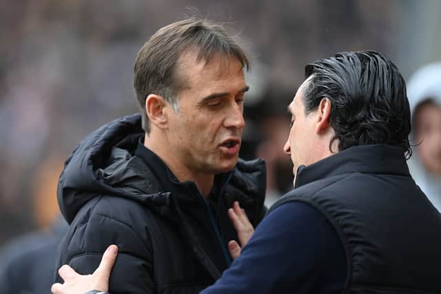 The two managers know each other well from time in Spain.